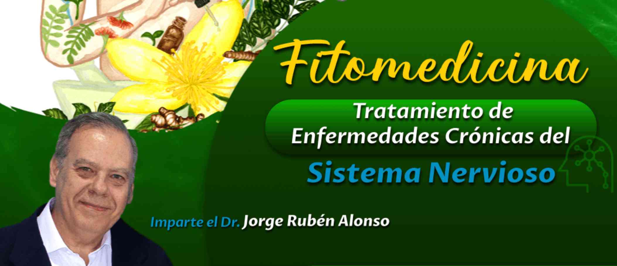 banner para FITOMEDICINA: TRATAMIENTO DE ENFERMEDADES CRÓNICAS DEL SISTEMA NERVIOSO
