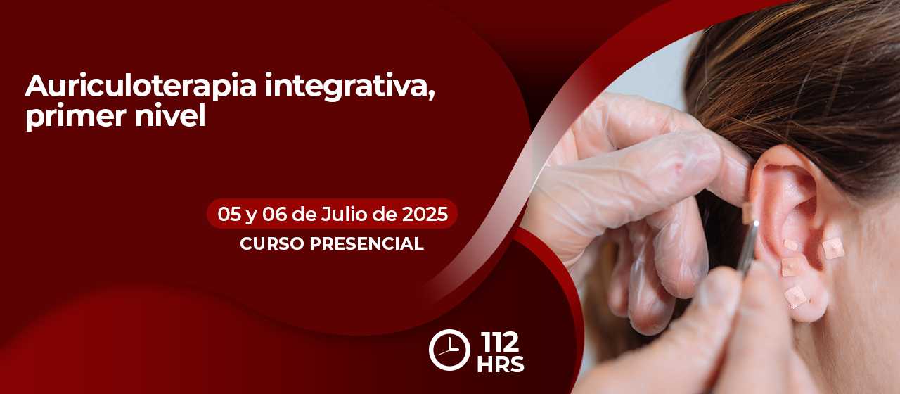 banner para  AURICULOTERAPIA INTEGRATIVA PRIMER NIVEL