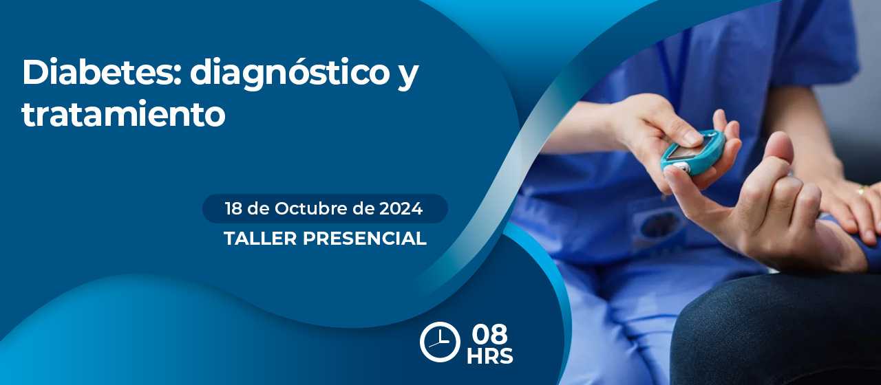 banner para DIABETES: DIAGNÓSTICO Y TRATAMIENTO