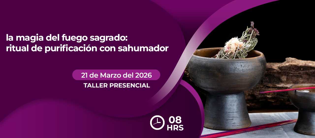 banner para RECONOCIENDO MI MAGIA CON EL FUEGO: TRABAJO CON SAHUMADOR