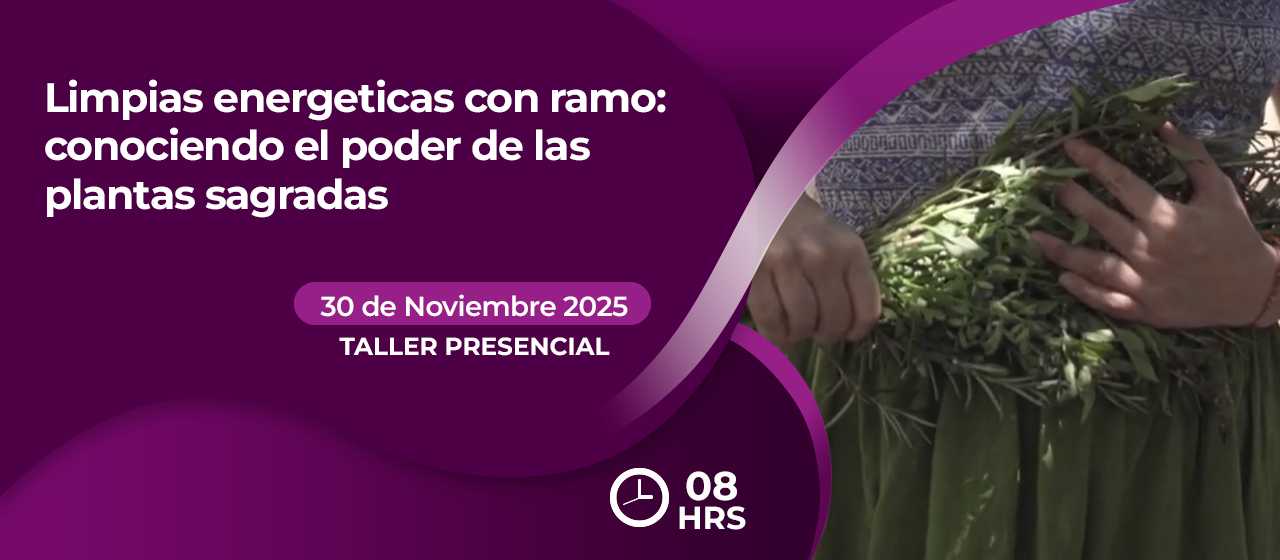banner para  LIMPIAS ENERGETICAS CON RAMO: CONOCIENDO EL PODER DE LAS PLANTAS SAGRADAS