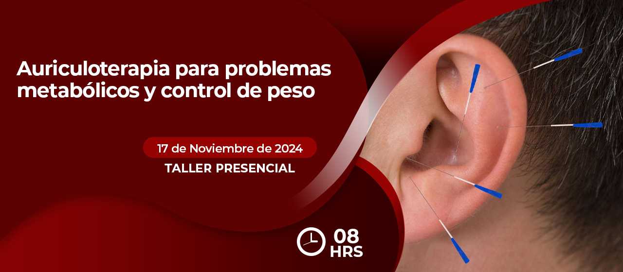 banner para AURICULOTERAPIA PARA PROBLEMAS METABÓLICOS Y CONTROL DE PESO