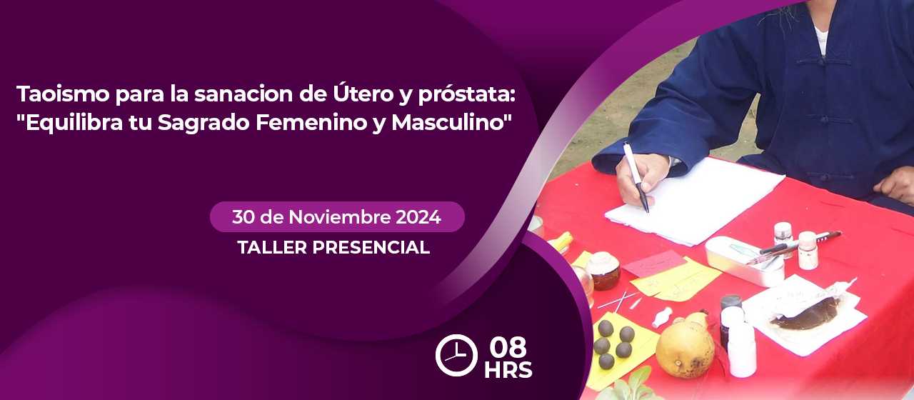 banner para TAOISMO PARA LA SANACION DE UTERO Y PROSTATA: 