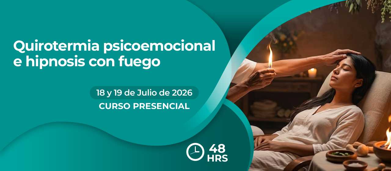 banner para CURSO: QUIROTERMIA PSICOEMOCIONAL E HIPNOSIS CON FUEGO