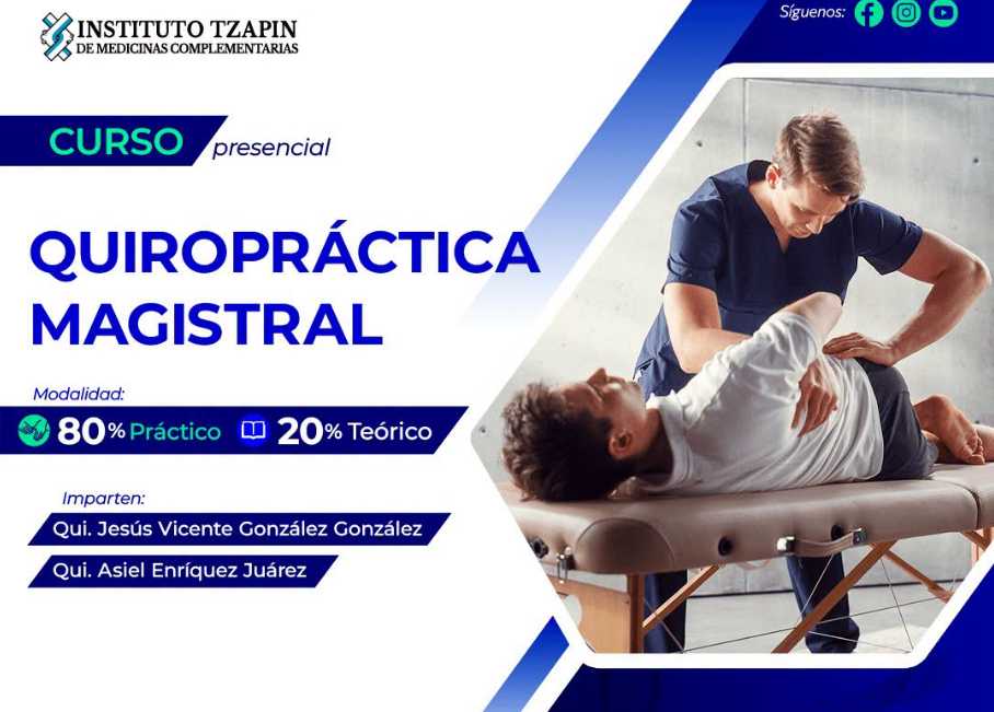 banner para DIPLOMADO: QUIROPRÁCTICA MAGISTRAL (viernes)