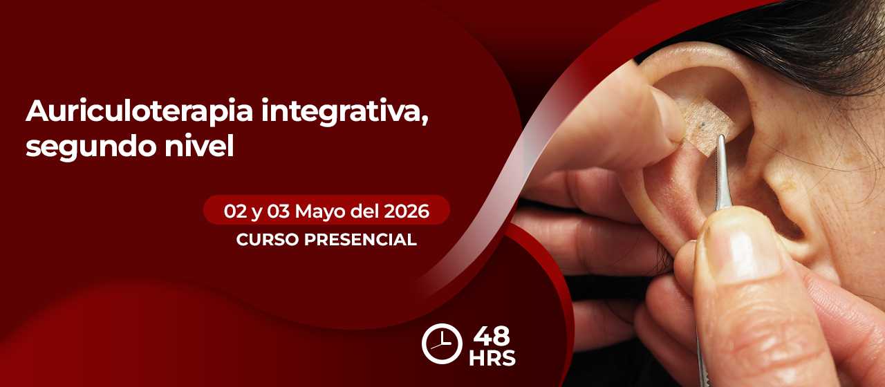 banner para  AURICULOTERAPIA INTEGRATIVA, SEGUNDO NIVEL 