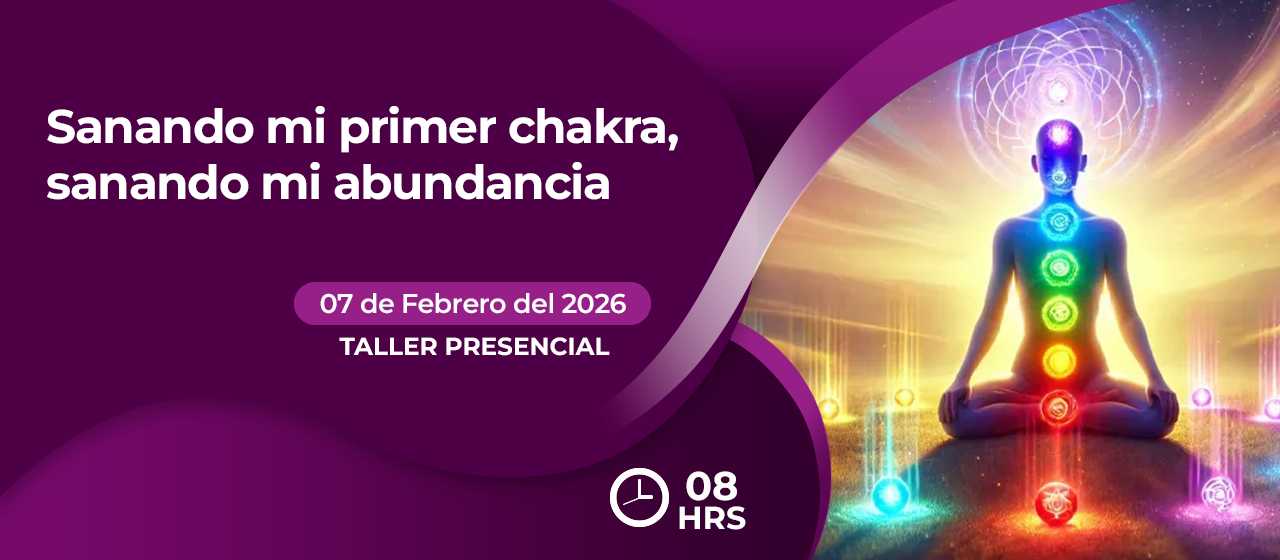 banner para SANANDO MI PRIMER CHAKRA, SANANDO MI ABUNDANCIA