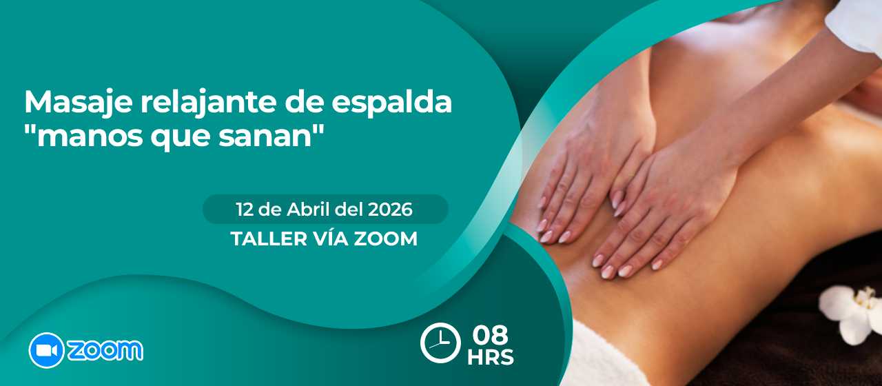 banner para MASAJE RELAJANTE DE ESPALDA- ZOOM