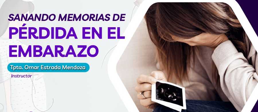 banner para SANANDO MEMORIAS DE PÉRDIDA EN EL EMBARAZO 