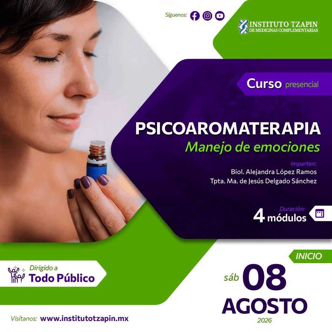banner para PSICOAROMATERAPIA: MANEJO DE EMOCIONES