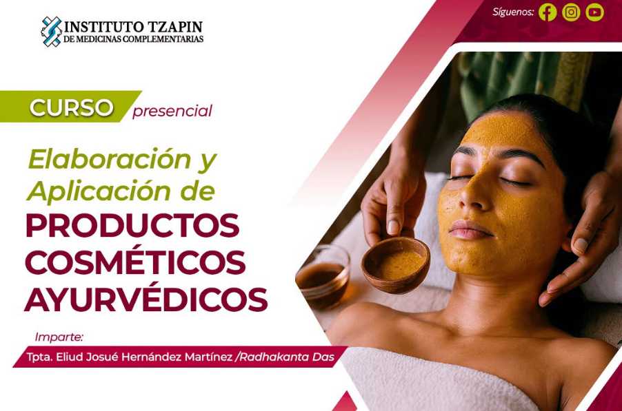 banner para ELABORACIÓN Y APLICACIÓN DE PRODUCTOS COSMÉTICOS AYURVÉDICOS