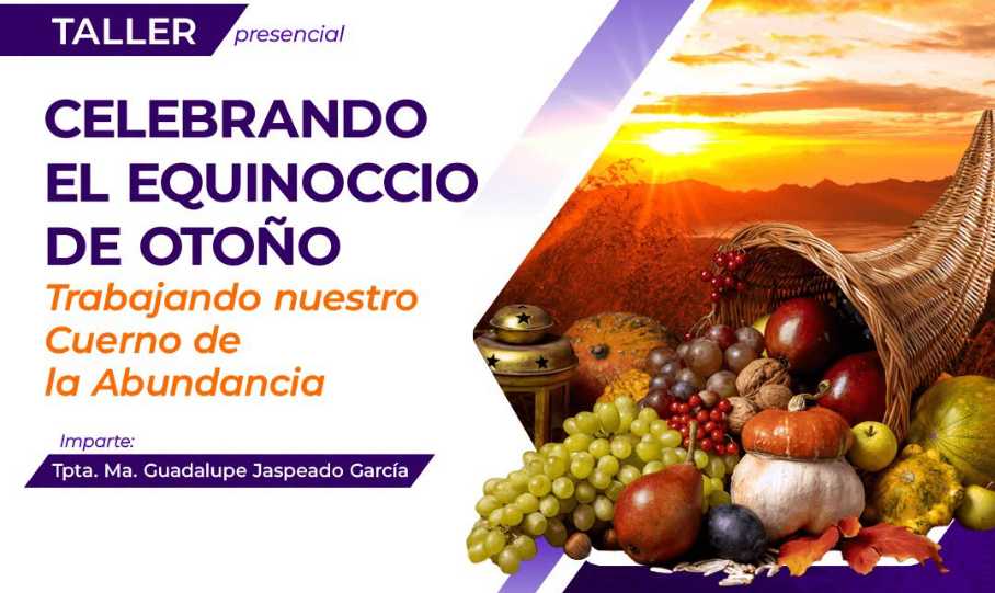 banner para CELEBRANDO EL EQUINOCCIO DE OTOÑO, TRABAJANDO NUESTRO CUERNO DE LA ABUNDANCIA