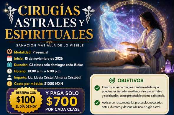 banner para CIRUGÍAS ASTRALES Y ESPIRITUALES