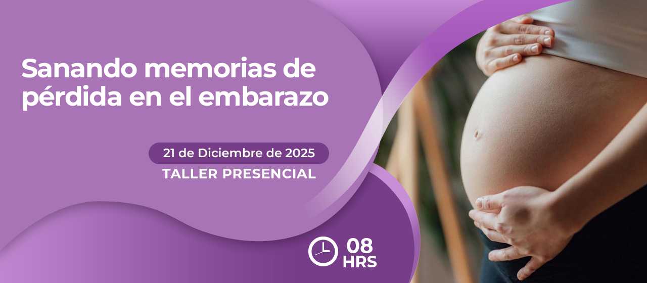 banner para SANANDO MEMORIAS DE PÉRDIDA EN EL EMBARAZO