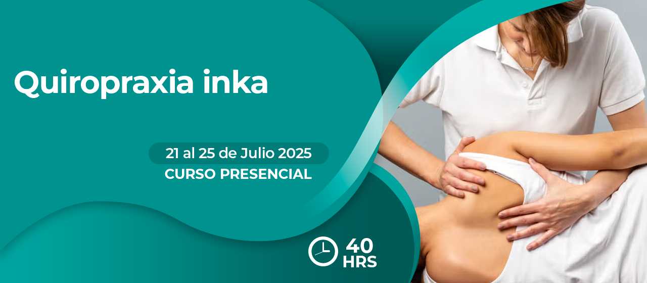 banner para QUIROPRAXIA INKA: PRIMER NIVEL 