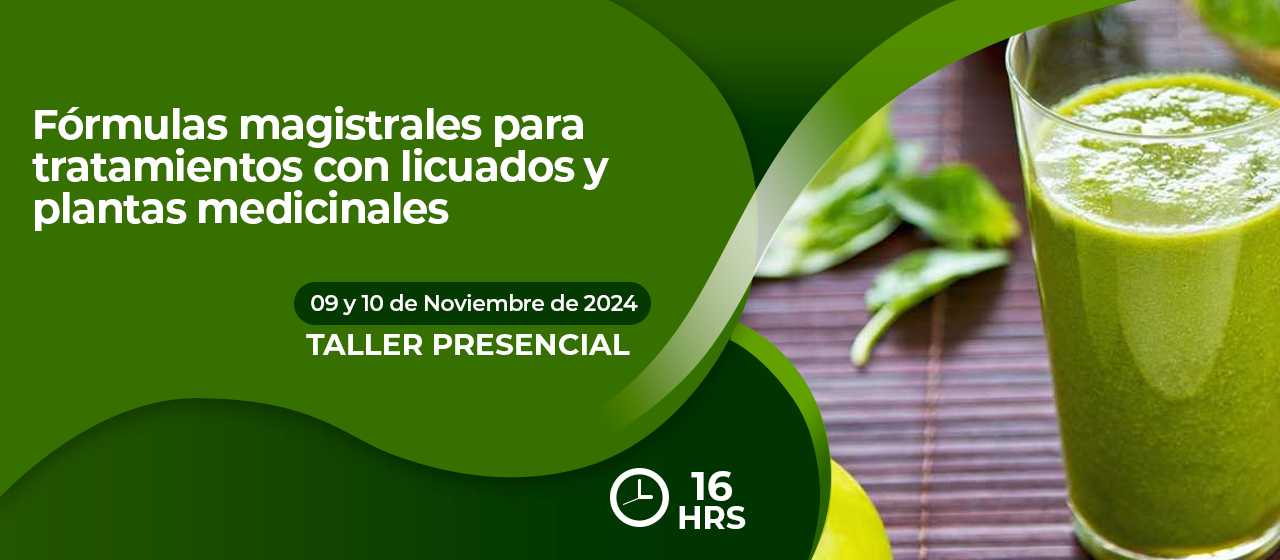 banner para FÓRMULAS MAGISTRALES PARA TRATAMIENTOS CON LICUADOS Y PLANTAS MEDICINALES