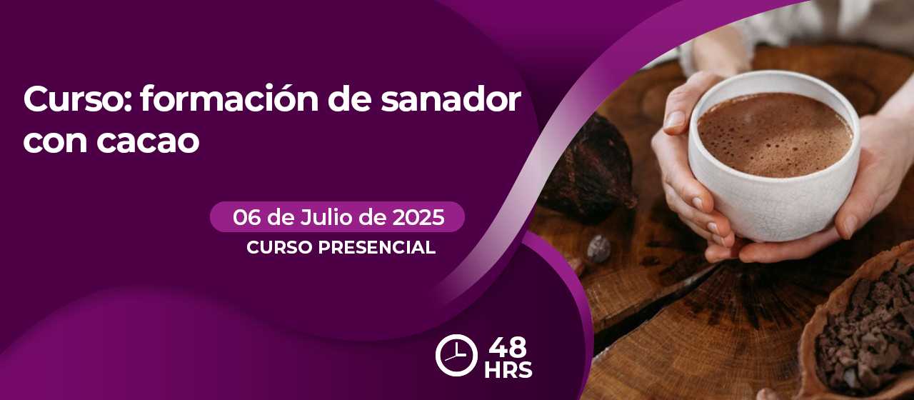 banner para FORMACIÓN  DE SANADOR CON CACAO