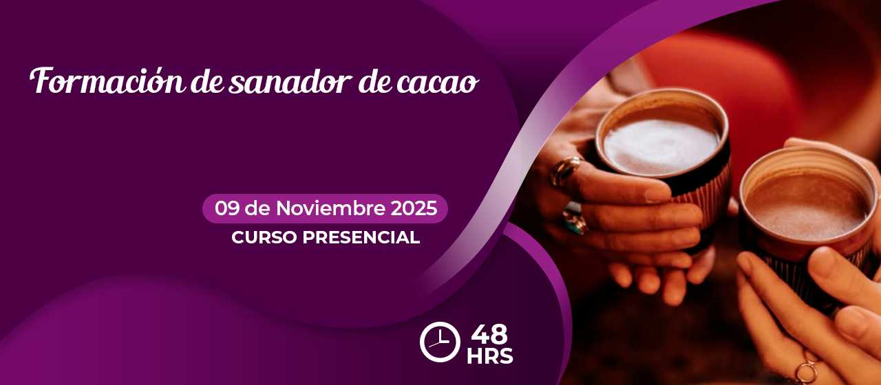 banner para FORMACIÓN  DE SANADOR CON CACAO