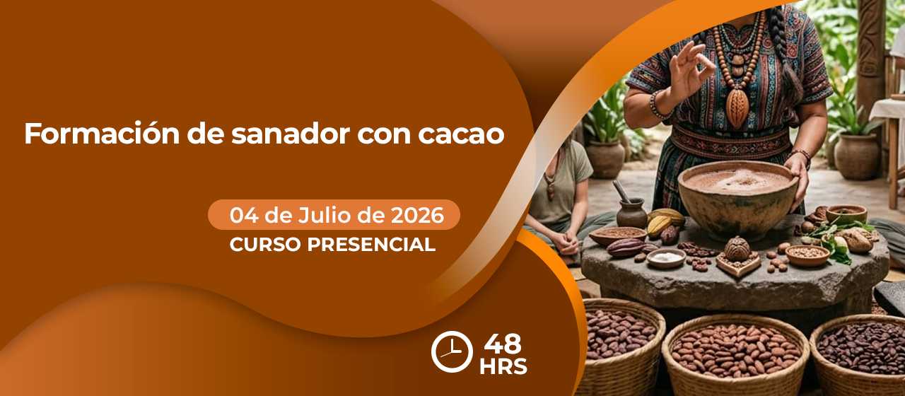banner para FORMACIÓN  DE SANADOR CON CACAO