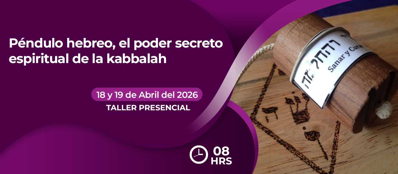 banner para PÉNDULO HEBREO, EL PODER SECRETO ESPIRITUAL DE LA KABBALAH
