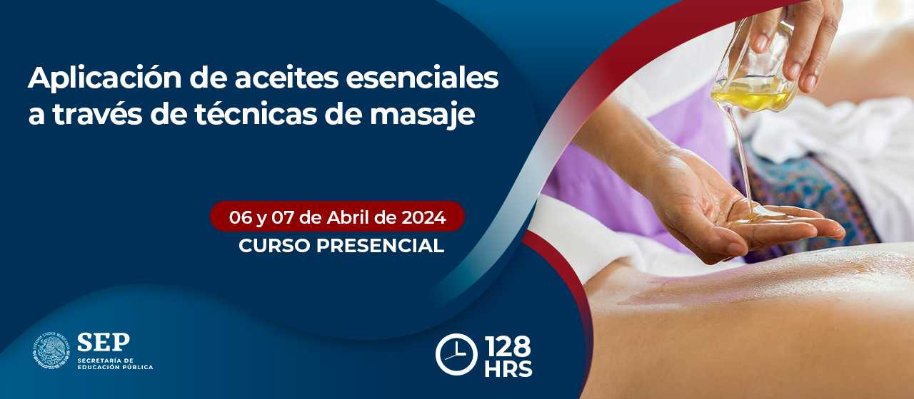 banner para APLICACIÓN DE ACEITES ESENCIALES A TRAVÉS DE TÉCNICAS DE MASAJE