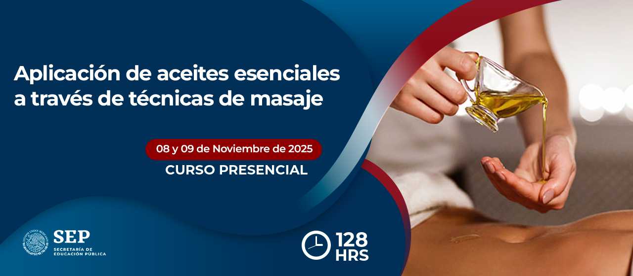 banner para APLICACIÓN DE ACEITES ESENCIALES A TRAVÉS DE TÉCNICAS DE MASAJE