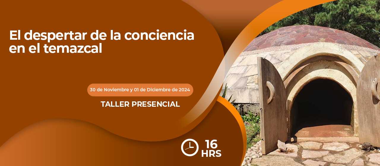 banner para EL DESPERTAR DE LA CONCIENCIA EN EL TEMAZCAL